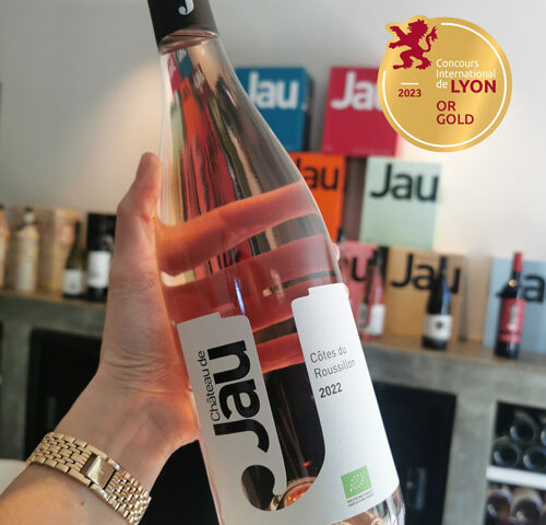 cuvée J rosé 2022 médaille d'or chateau de jau